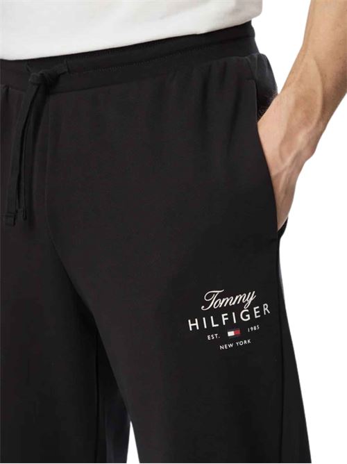 Pantaloni in felpa con logo Tommy Hilfiger | MW0MW44332BDS